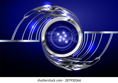dark blue silver Light Abstract Technology background for computer graphic website internet and business. circuit. vector illustration. infographics. wave.Spark.Metals alloys steel aluminum