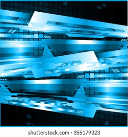 dark blue silver Light Abstract Technology background for computer graphic website internet and business. circuit. illustration. digital. infographics. binary code background. Global
