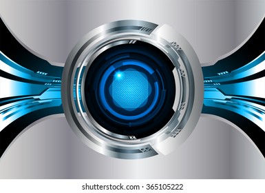 Dark blue silver Light Abstract Technology background for computer graphic website internet and business. circuit. illustration. infographics. motion move blur.neon. pixel. vector eye. Binary digit