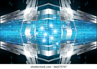 dark blue silver Light Abstract Technology background for computer graphic website internet and business. circuit. illustration.digital.infographics. binary code. zero one. eye. scan virus