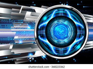 dark blue silver Light Abstract Technology background for computer graphic website internet and business. circuit. illustration.digital.infographics. binary code. zero one. eye scan virus vector
