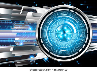 dark blue silver Light Abstract Technology background for computer graphic website internet and business. circuit. illustration.digital.infographics. binary code. zero one. eye scan virus vector