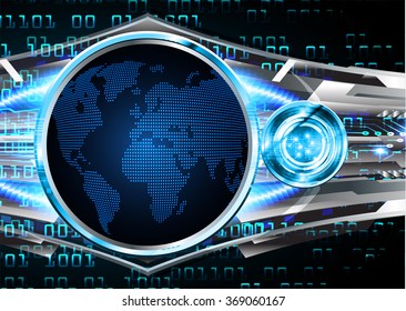 dark blue silver Light Abstract Technology background for computer graphic website internet and business.circuit. illustration.digital.infographics. binary code. zero one. eye. scan virus vector world