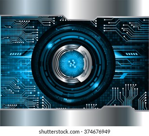 Dark blue silver Light Abstract Technology background for computer graphic website internet and business. circuit. vector illustration. infographics. motion move blur.neon. pixel. eye scan virus