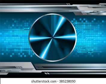 Dark blue silver Light Abstract Technology background for computer graphic website internet and business. circuit. vector illustration. infographics. motion move blur.neon. pixel. eye scan virus
