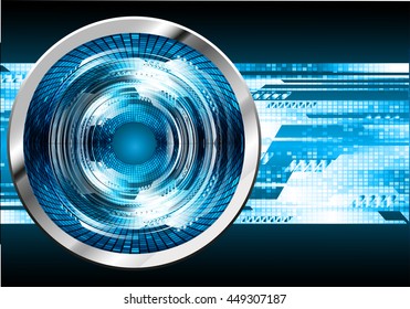 Dark blue silver Light Abstract Technology background for computer graphic website internet and business. circuit. vector illustration. infographics. motion move blur.neon. pixel. eye