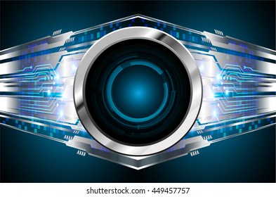 Dark blue silver Light Abstract Technology background for computer graphic website internet and business. circuit. vector illustration. infographics. motion move speed .neon. pixel. eye