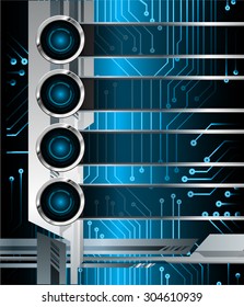 dark blue silver Web Design Website Elements Template for graphic internet. text box. label. info graphics. metal. card. pixel. Metals, alloys, steel, aluminum. button. infographics