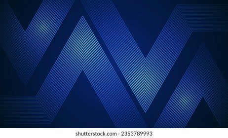 Fondo abstracto de color azul oscuro con líneas de estilo geométrico como elemento principal.