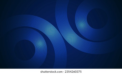 Dark blue simple abstract background with lines in a geometric style as the main element.