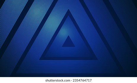 Fondo abstracto de color azul oscuro con líneas de estilo geométrico como elemento principal.