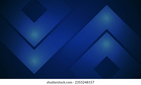 Fondo abstracto de color azul oscuro con líneas de estilo geométrico como elemento principal.