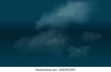 dark blue sky vector for background design.
