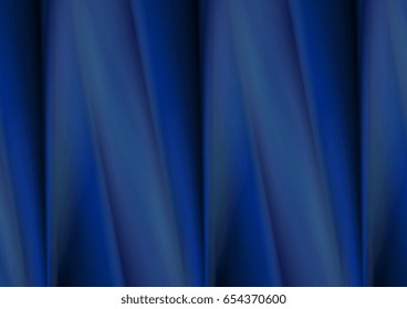 Fondo suave y azul oscuro del material. Diseño de bandas de vectores