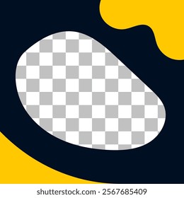 dark blue social media post templates design