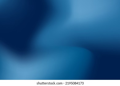 Dark blue soft and mysterious abstract background. Deep sea, dark sky, space concept. Editable Vector Illustration. EPS 10.