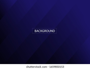 Dark blue strip background for business banner design. Gradient black, blue 
