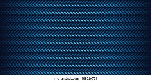 Dark blue striped background.