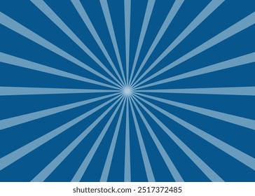 Dark Blue Sun Burst Background, Texture Background, Sunlight, Vintage