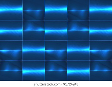 dark blue technology concept abstract background (ideal for cover design)