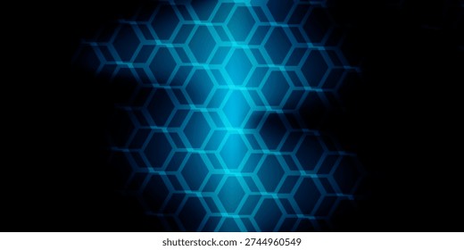Fondo Vector hexagonal tecnología