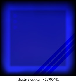 Dark blue template. Vector