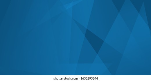 Dark blue triangle abstract background