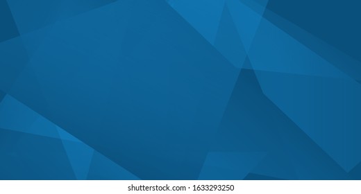Dark blue triangle abstract background
