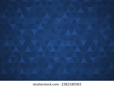 fondo de textura triangular azul oscuro