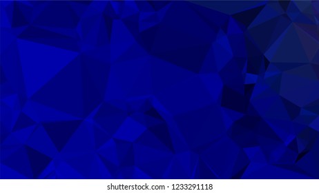 Dark Blue, Triangular  low poly, mosaic pattern background, Vector polygonal illustration graphic, Origami style with gradient,  racio 1:1,777 Ultra HD
