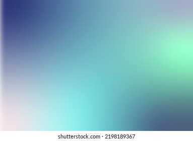 Dark blue turquoise mint puple abstract gradient background