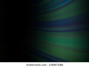 Dark BLUE vector abstract background. Creative illustration in halftone style with gradient. Brand new design for your business.