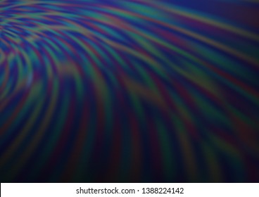 Dark BLUE vector abstract background. An elegant bright illustration with gradient. A completely new template for your design.