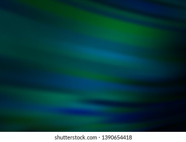Dark BLUE vector abstract background. A vague abstract illustration with gradient. The template can be used for your brand book.