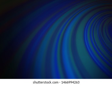 Dark BLUE vector abstract background. Modern geometrical abstract illustration with gradient. Brand new style for your business design.