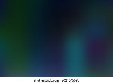 Dark BLUE vector abstract background. Creative illustration in halftone style with gradient. Brand new style for your business design.