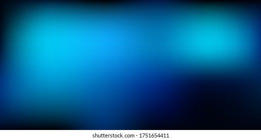 Dark BLUE vector abstract blur layout. Abstract colorful illustration with blur gradient. Your design for applications.