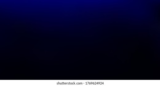 Dark blue vector abstract blur background. Modern elegant blur illustration with gradient. Your design for applications.