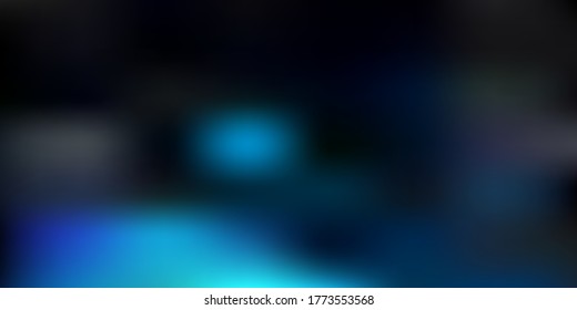 Dark blue vector abstract blur drawing. Colorful illustration with gradient in abstract style. Wallpaper for your web apps.