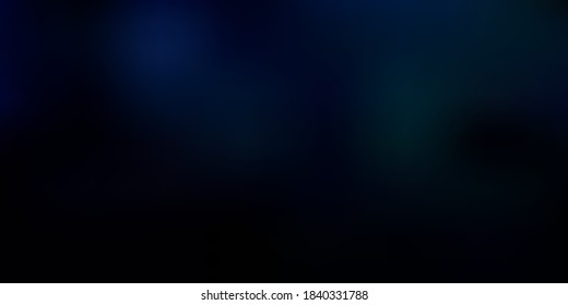 Dark blue vector abstract blur backdrop. Blur colorful illustration in brand new style. Wallpaper for your web apps.