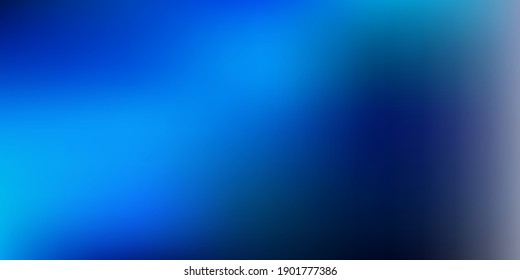 Dark blue vector abstract blur template. Abstract colorful illustration in blur style with gradient. Sample for your designs.
