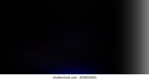 Plantilla de desenfoque abstracto del vector azul oscuro. Ilustración abstracta de gradiente colorido en estilo borroso. Fondo de escritorio para tus aplicaciones web.