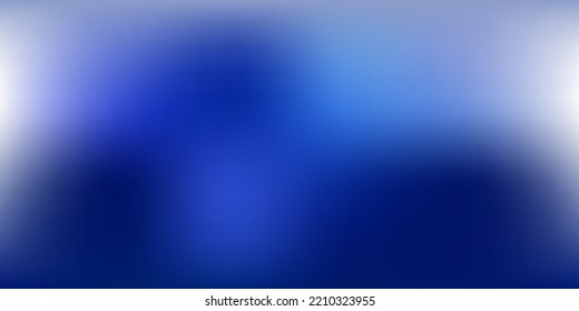 Dark BLUE vector abstract blur layout. Colorful illustration with gradient in halftone style. Sample for your designs.