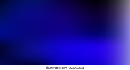 Dark blue vector abstract blur backdrop. Modern elegant blur illustration with gradient. Your design for applications.