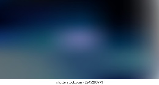 Dark blue vector abstract blur backdrop. Colorful illustration with gradient in halftone style. Best choice for your design.