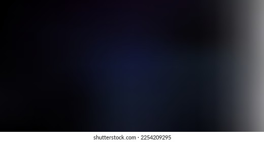 Dark blue vector abstract blur template. Modern elegant blur illustration with gradient. Background for web designers.