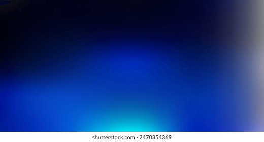 Fondo de desenfoque abstracto de Vector azul oscuro. Ilustración colorida con degradado en estilo de semitonos. Diseño moderno para sus App.