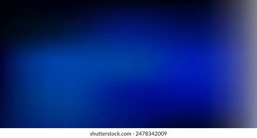 Dark blue vector abstract blur backdrop. Modern elegant blur illustration with gradient. Modern design for your apps.
