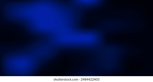 Dark blue vector abstract blur background. Colorful illustration with gradient in abstract style. Wallpaper for your web apps.