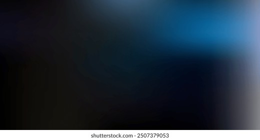 Dunkelblauer, abstrakter, unscharfer Hintergrund. Farbige Illustration mit Farbverlauf im abstrakten Stil. Ihr Design für Anwendungen.